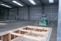 New-Exention-for-Kai-Foods-Trafford-Park.-Installed-mesh,-DPM,-spacers-and-formwork.-Power-float-finish